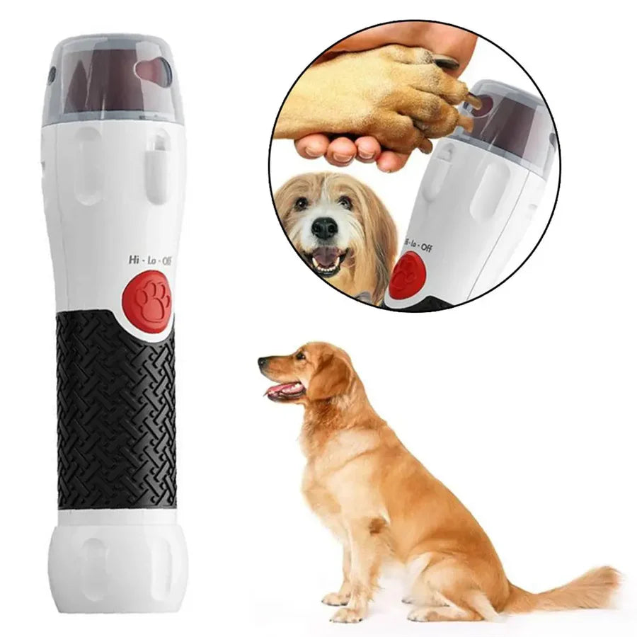 Paw Perfect: Lima de Uñas Silenciosa para Mascotas